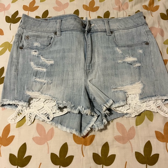 American Eagle Super Stretch Hi-Rise Shortie - Picture 1 of 10
